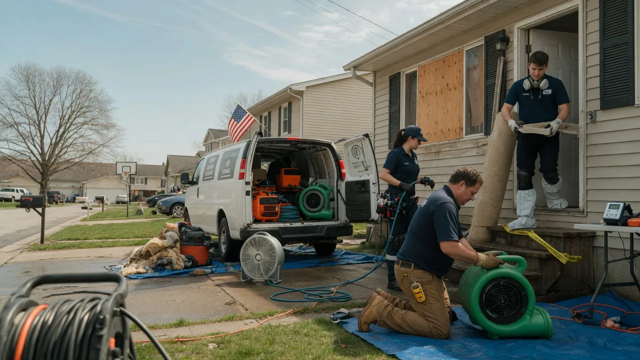 Water Damage Restoration in Springville, NY near me